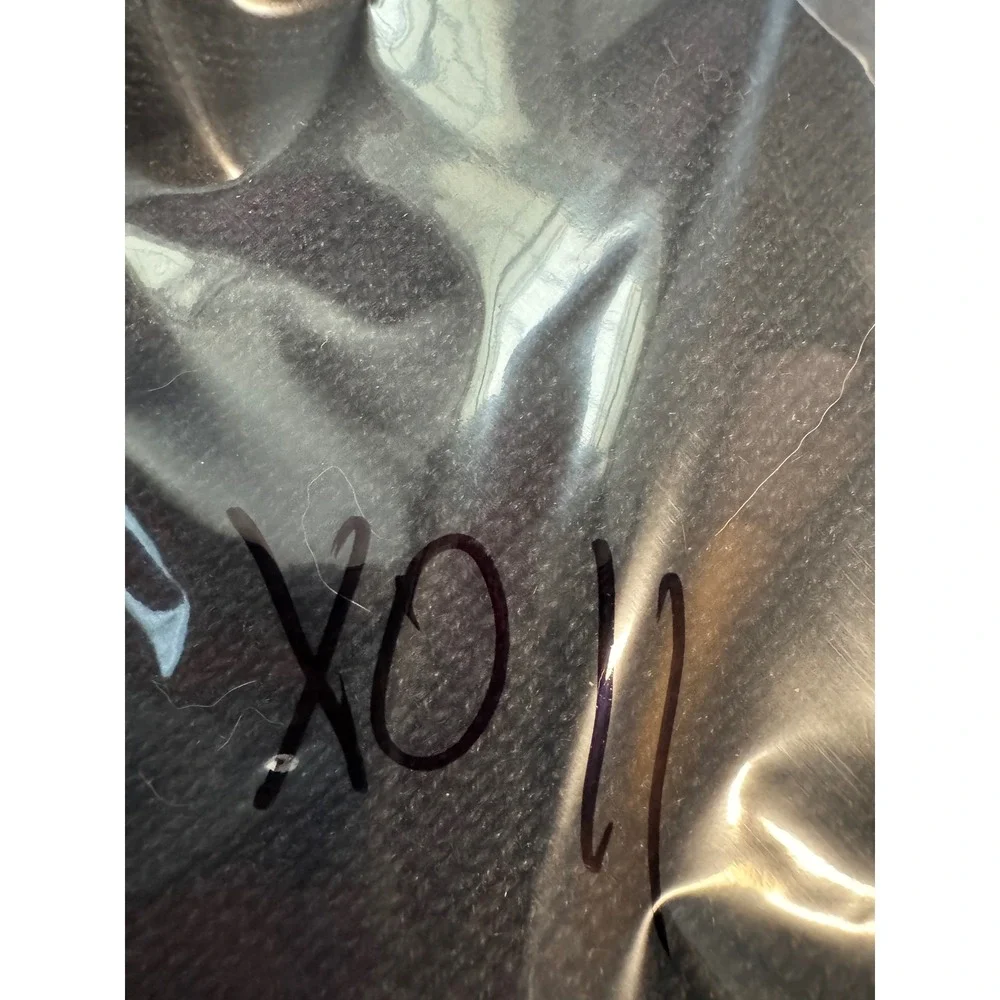 Vtg‎ BLAIR Womens Black Zipper Front Holiday Vest XL Oversized Xmas Christmas - Picture 6 of 6